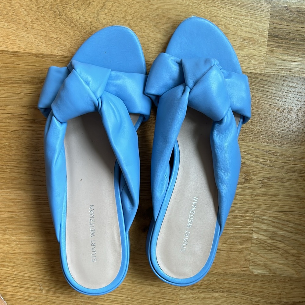 Stuart Weitzman Playa 35 Knot Block Slide - image 5